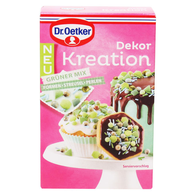 Dr. Oetker Dekor Kreation Grüner Mix