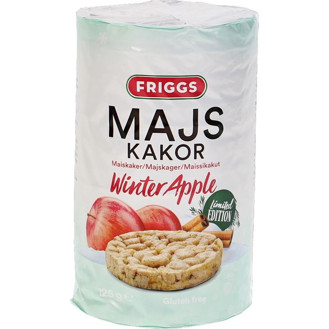 Friggs Majskiks Winter Apple Limited Edition Kanel & Kardemomme 125 g