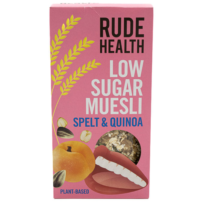 Rude Health Low Sugar Muesli 366g, 366g from Rude Health Motatos