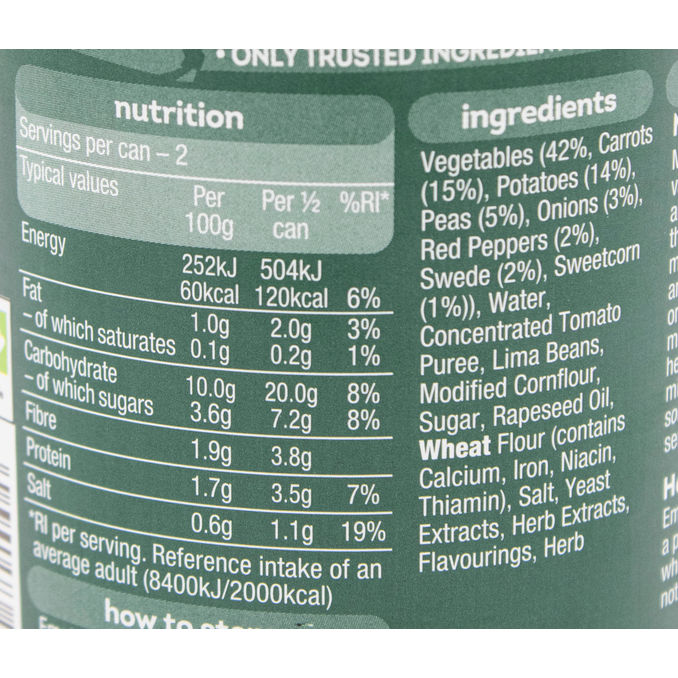 Heinz Big Soup Chunky Vegetable 400g, 400g from Heinz Motatos