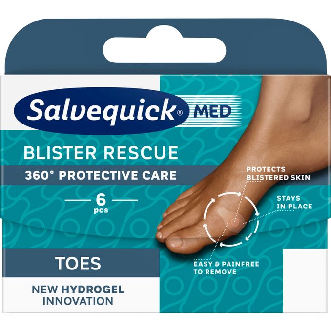 SalvequickMED Blister Rescue Toe