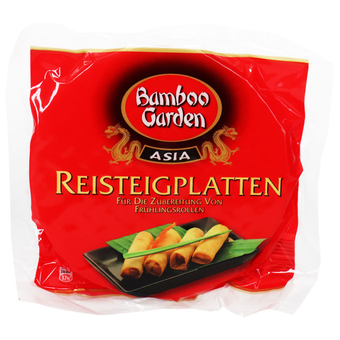 Bamboo Garden Reisteigplatten (für Frühlingsrollen)