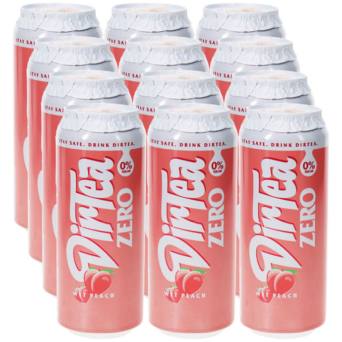 Dirtea by Shirin David Wet Peach Zero, 12er Pack (EINWEG) zzgl. Pfand