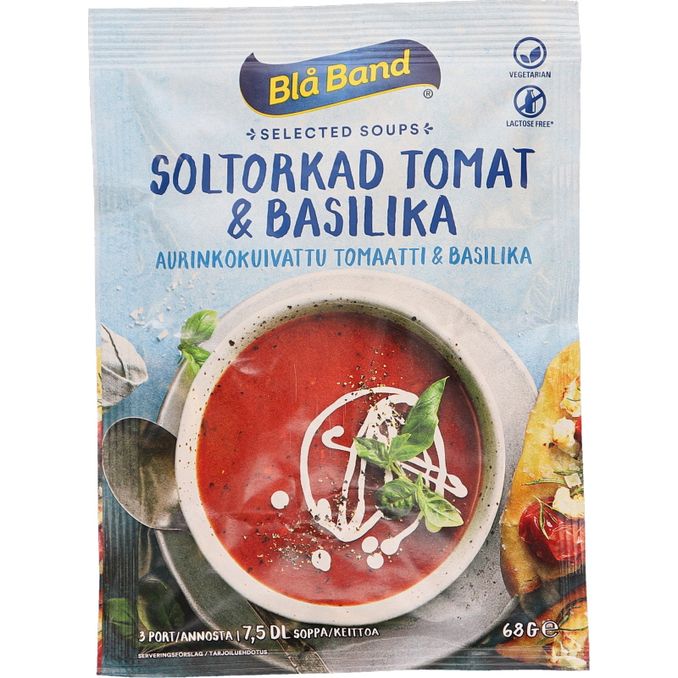 Blå Band Soltorkad Tomat & Basilika Soppa