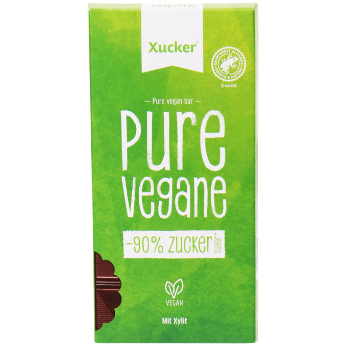 Xucker Vegane Xylit-Schokolade (-90% Zucker)