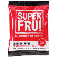 SUPERFRU! Fruchtgummis Erdbeere-Apfel