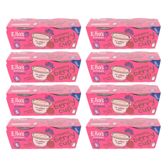 Ella's Kitchen Creamy Berry Cup Eko 16-pack