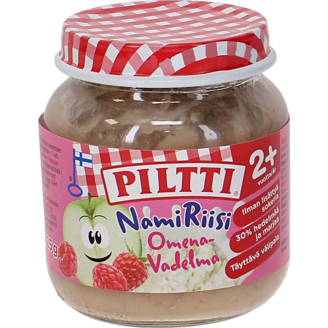 Piltti Puré Äpple & Hallon
