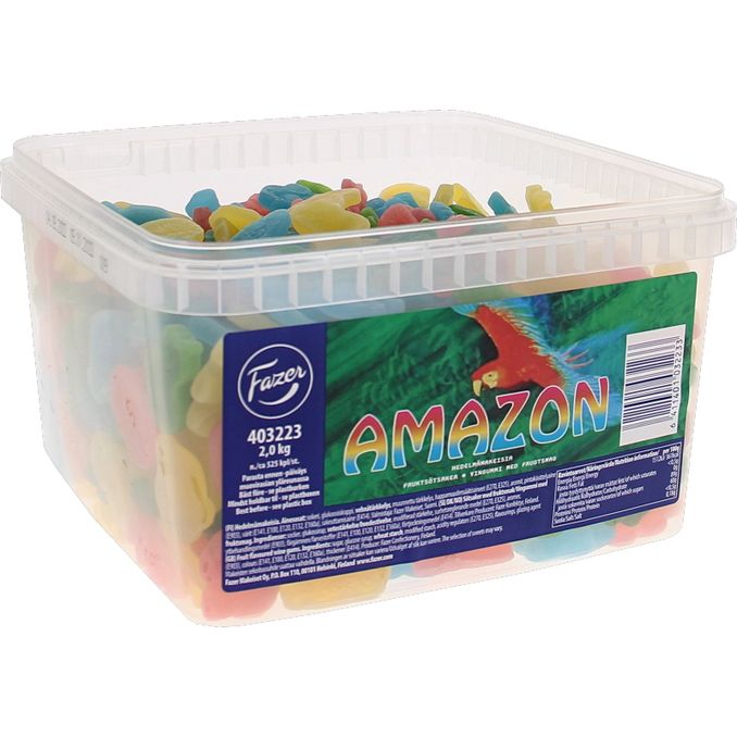 Fazer Amazon Irtokarkkilaatikko