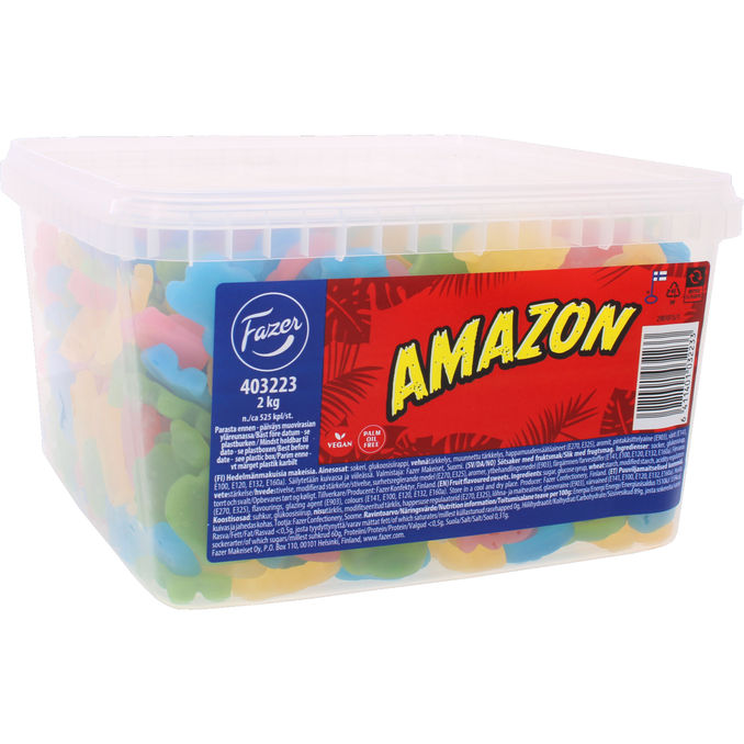 Fazer Amazon Fruit Vingummier 2 kg