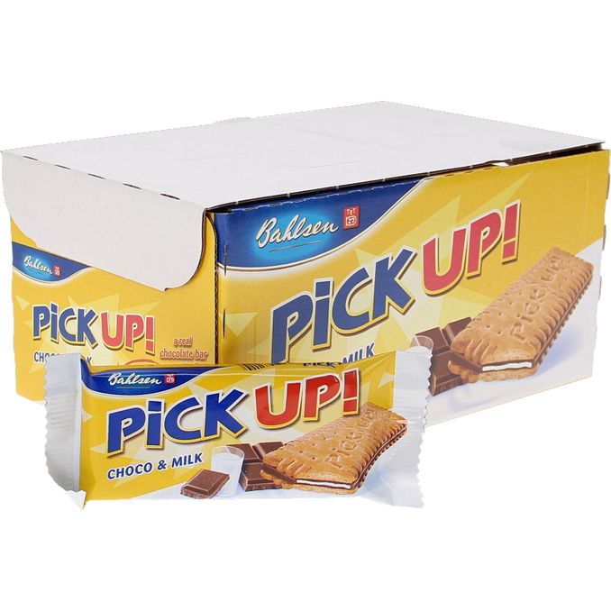 24-pak Pick Up! Choco Milk Kiks, 24 x 28 fra UP! | Motatos
