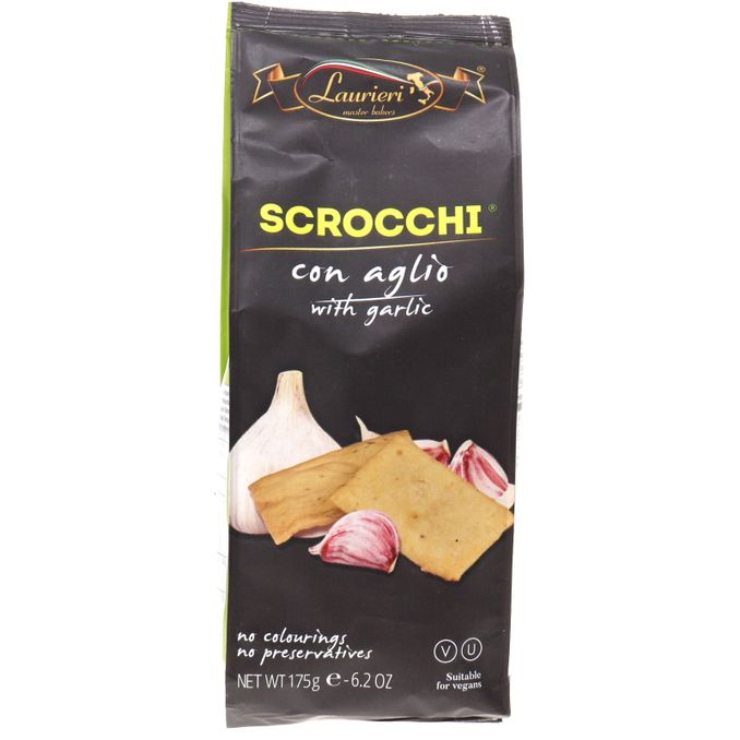 Laurieri Cracker mit Knoblauch