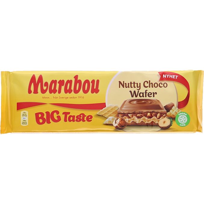 Marabou BIG Nutty Choco Wafer