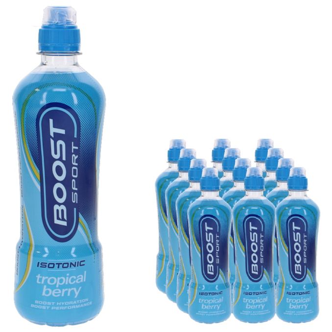 Boost Sportdryck Tropical Blue 12-pack