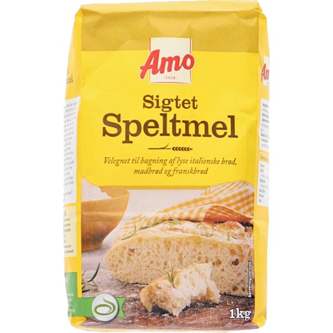 Amo Sigtet Speltmel 1000g