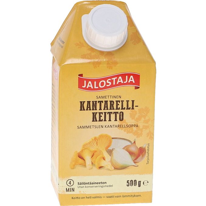 Jalostaja Samettinen Kantarellikeitto