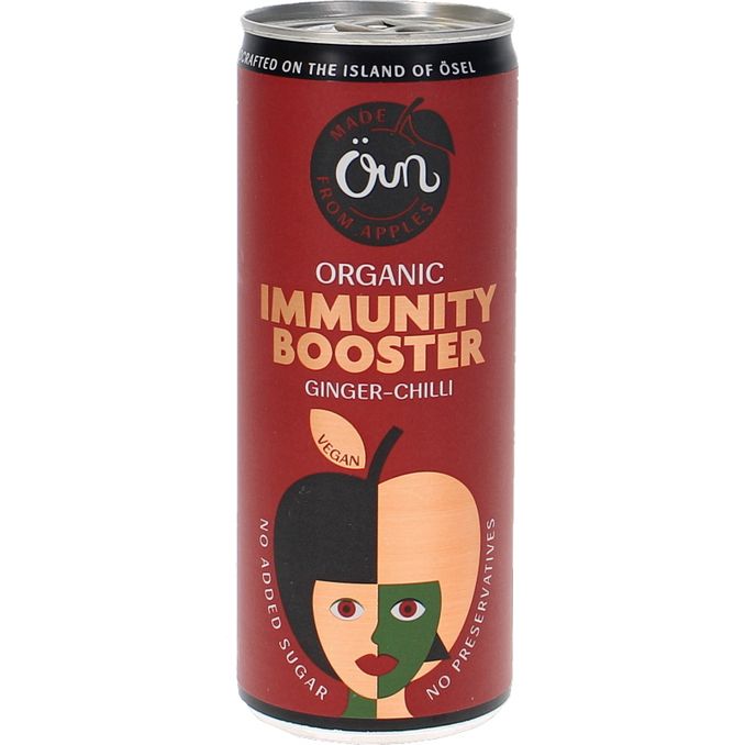 Luomu Immunity Booster Ginger-Chilli , 250 ml, Öun | Matsmart