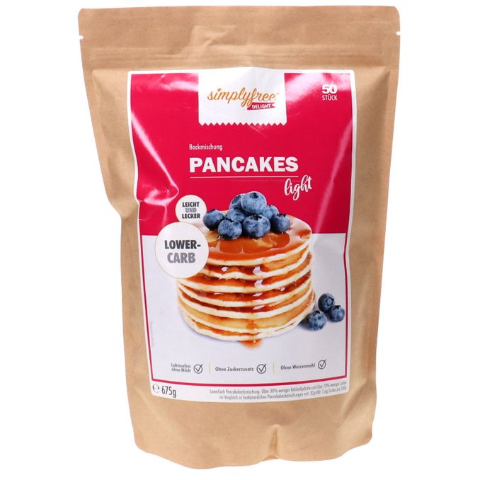simplyfree Backmischung Pancakes light (50 Stück)