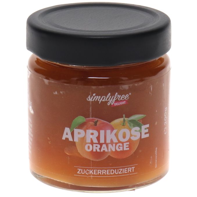 simplyfree Fruchtaufstrich Aprikose & Orange