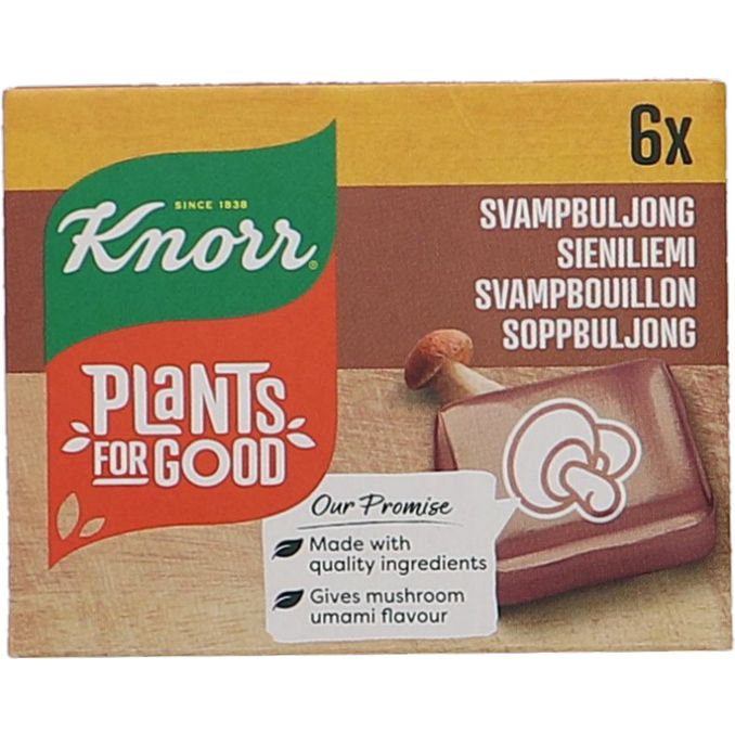 Knorr Svampe Bouillon 6-pak