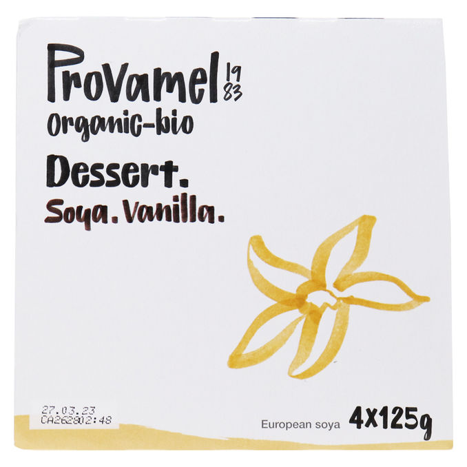 Alpro BIO Soja Dessert Vanille, 4er Pack