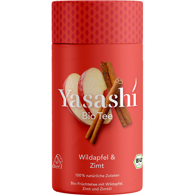 Yasashi BIO Tee Wildapfel & Zimt
