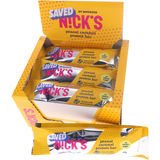 Bedst før: 25.12.2025 SAVED By Motatos Nick's SAVED Protein Bar Peanut Caramel 15-pak