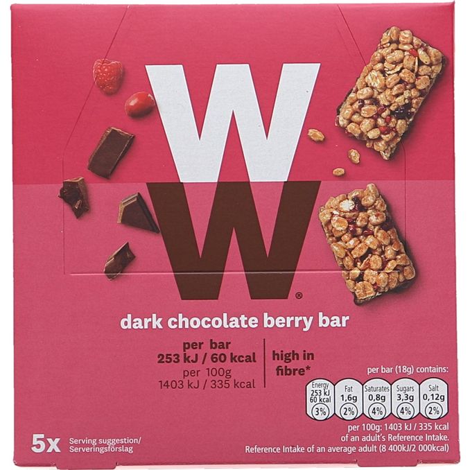 Weight Watchers Dark Chocolate Berry Bar