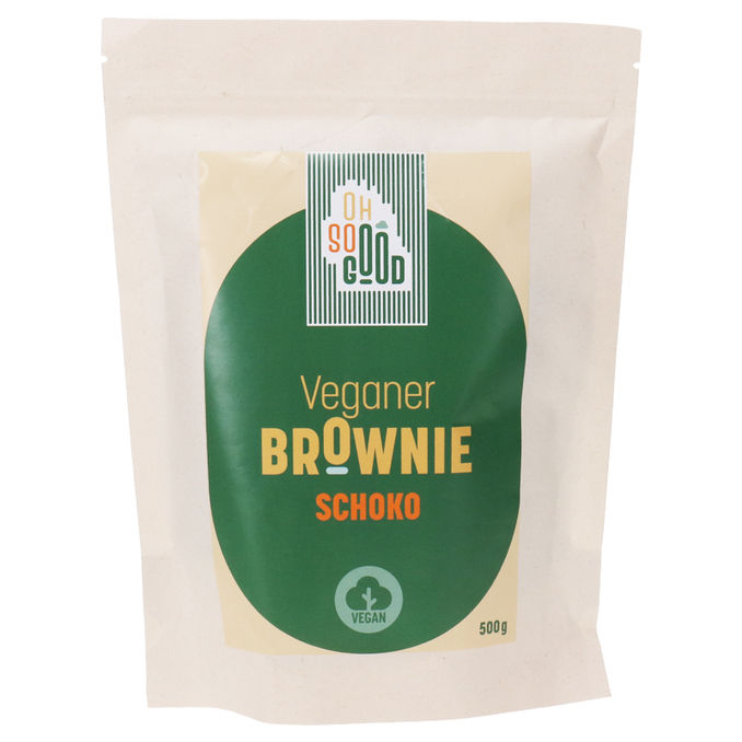 OhSoGood Vegane Backmischung für Brownies