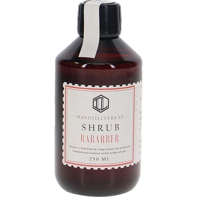 Infused Liquid Shrub Rabarber