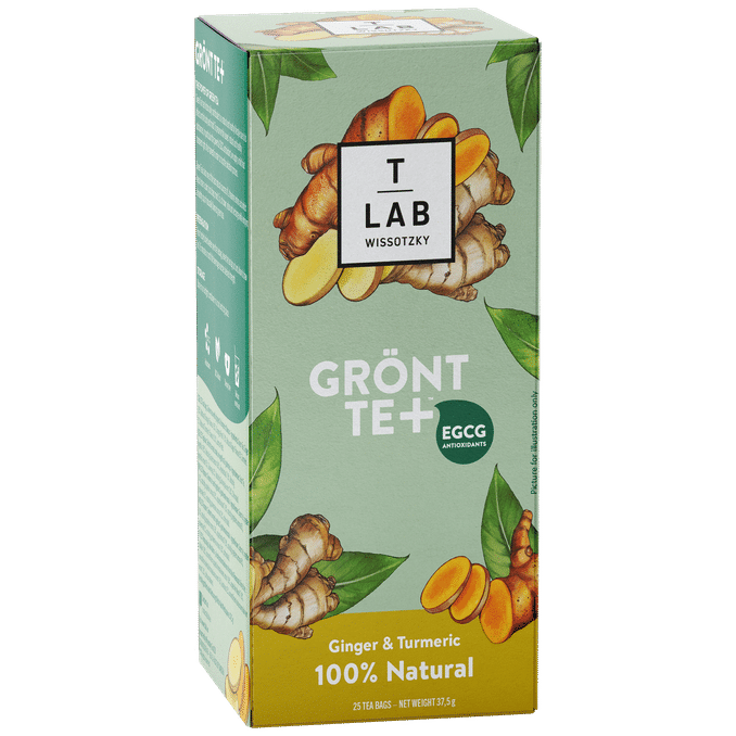 Wissotzky Tea Grøn Te m. Ingefær & Gurkemeje