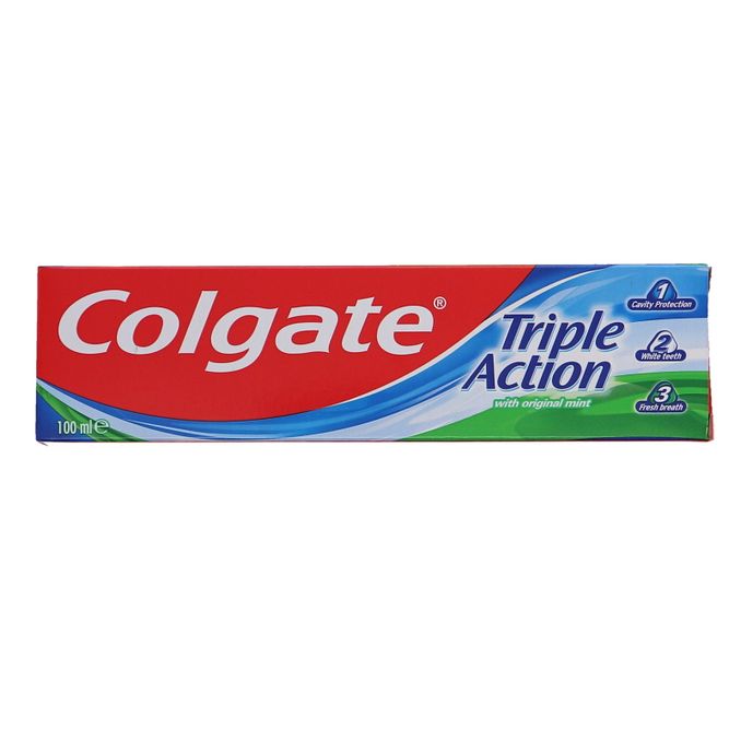 Colgate Tandkräm Triple Action Original Mint