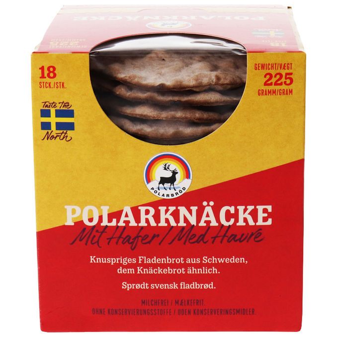 Polarknäcke Knäckebrot mit Hafer