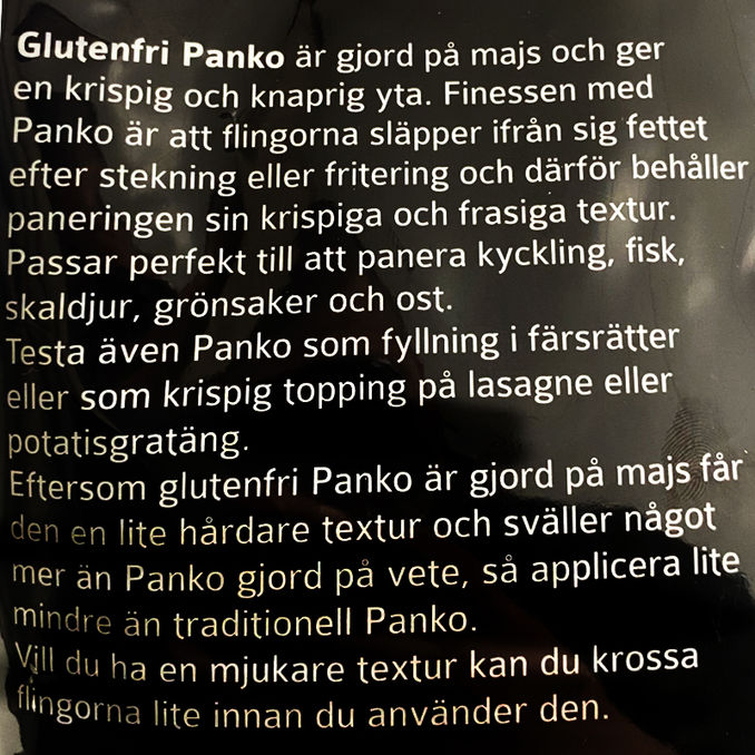Risberg Panko Glutenfri Stor