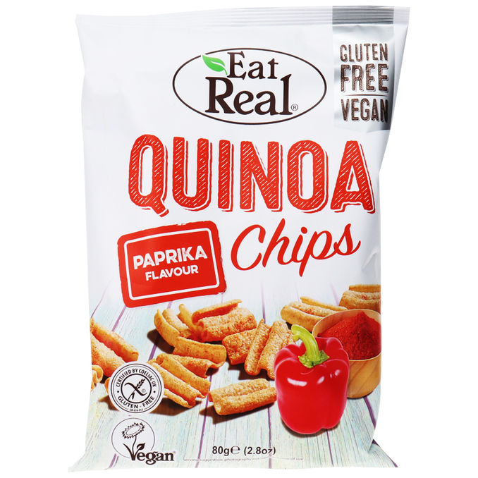 Eat Real Quinoa Chips Paprika