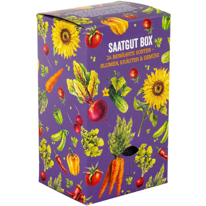 Corasol Saatgut Box, 24 Saaten