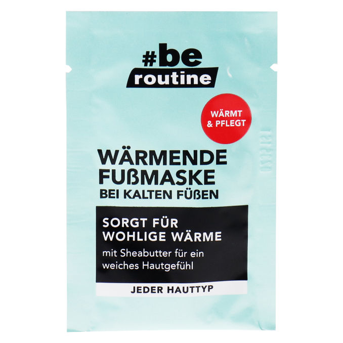 #be routine Wärmende Fußmaske