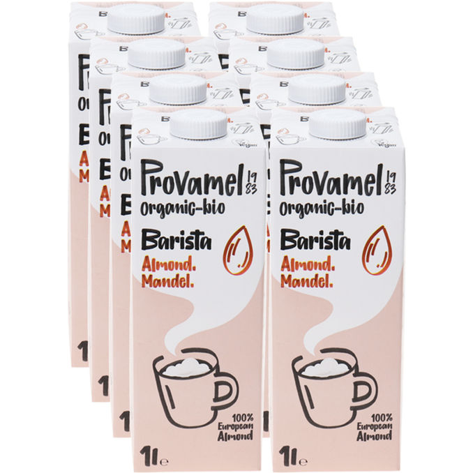 PROVAMEL BIO Barista Mandeldrink, 8er Pack