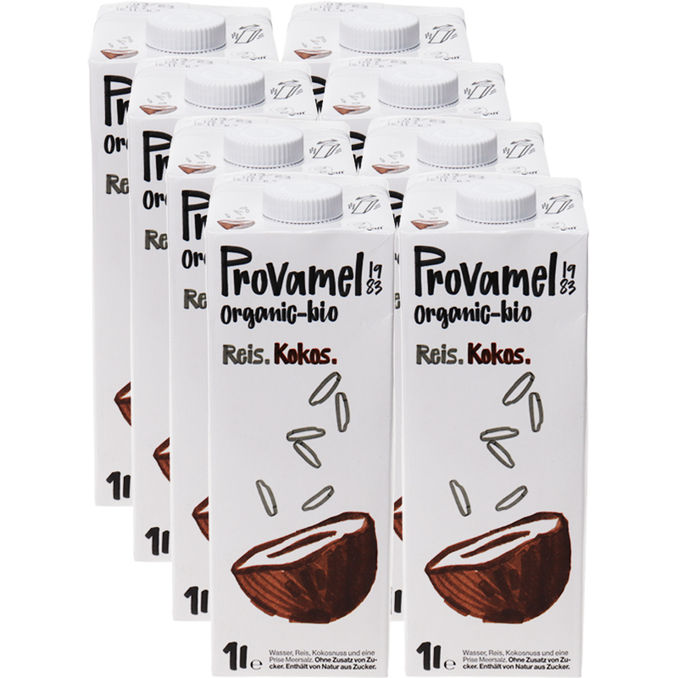 PROVAMEL BIO Kokosdrink mit Reis, 8er Pack