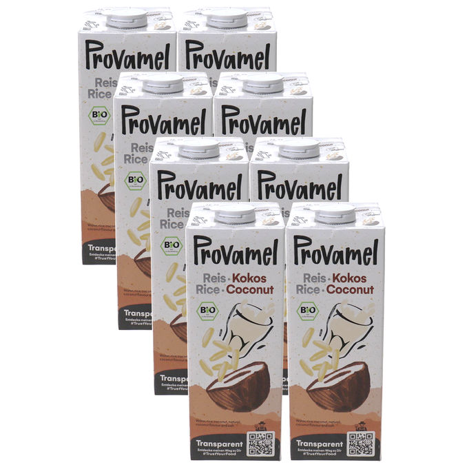 PROVAMEL BIO Kokosdrink mit Reis, 8er Pack