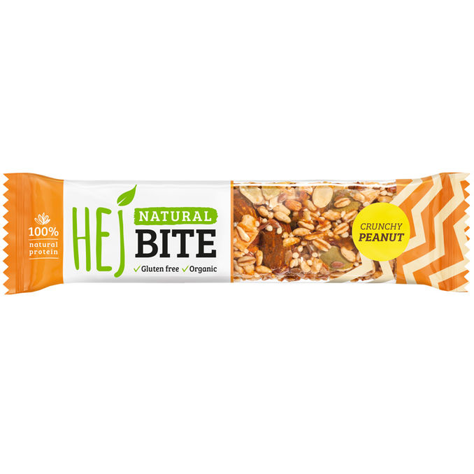 HEJ BIO Riegel Crunchy Peanut