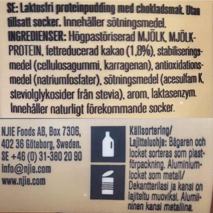 Propud Proteiinivanukas Suklaa 12-pack