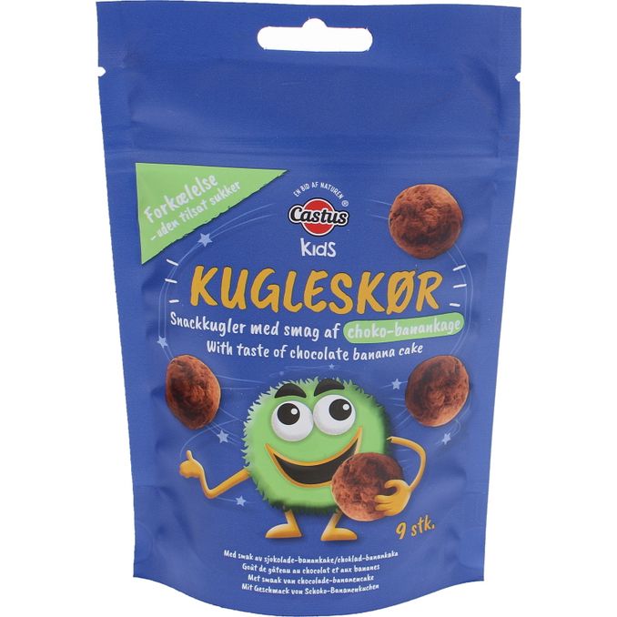 Castus Fruktkulor Choklad Banan