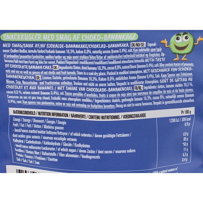 Castus Fruktkulor Choklad Banan 5-pack