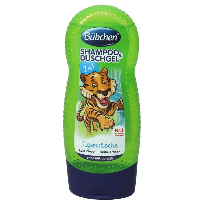 Shampoo & Duschgel Tigerwäsche, 230ml von Bübchen | Motatos