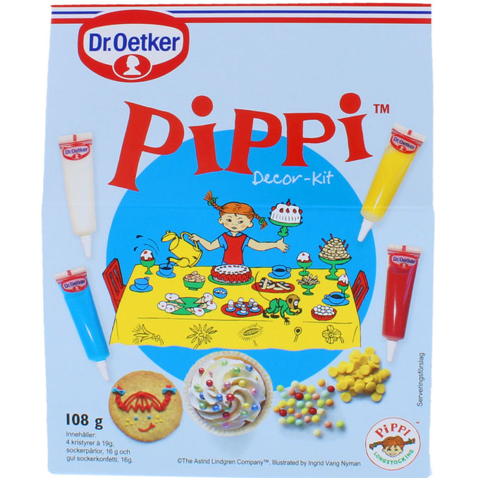 Dr.Oetker * Pippi Kit Bage Dekoration