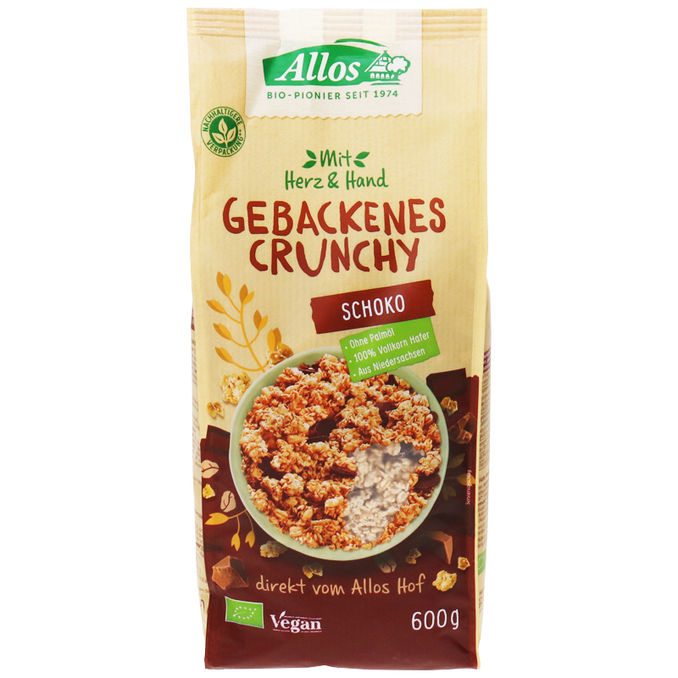 Allos BIO Crunchy Müsli mit Schokolade