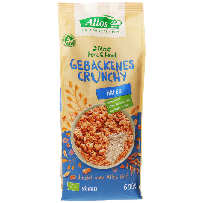 Allos BIO Gebackenes Crunchy Müsli Hafer