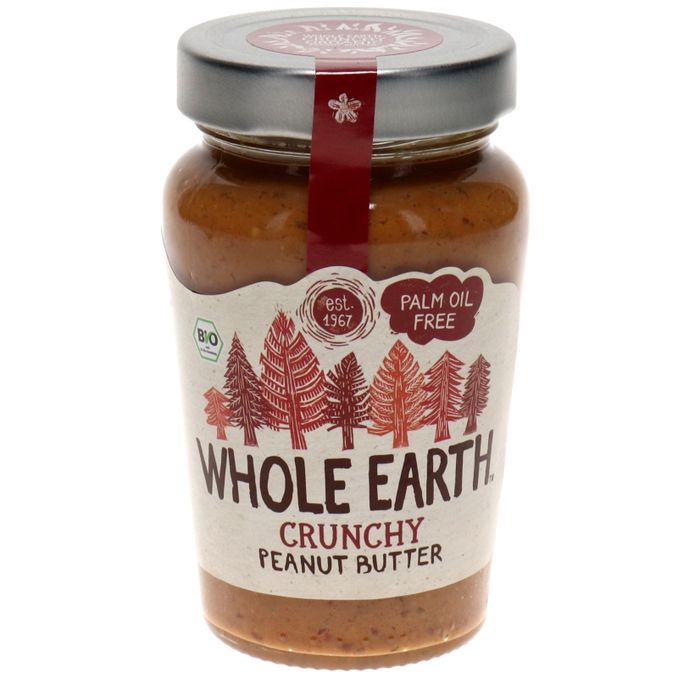 Whole Earth BIO Erdnussbutter Crunchy