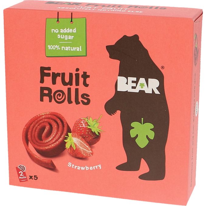 Bear Fruktrullar Jordgubbe